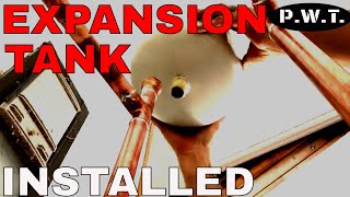 HOW TO INSTALL A THERMAL EXPENSION TANK ON WATER HEATER [upl. by Ashwin712]