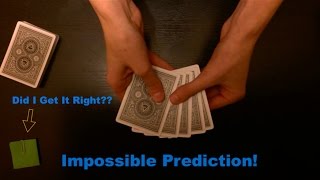 Impossible Prediction Card Trick Revealed [upl. by Eedia]