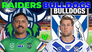 Canberra Raiders vs Canterbury Bulldogs  NRL  MAGIC ROUND  Live Stream [upl. by Aremat]