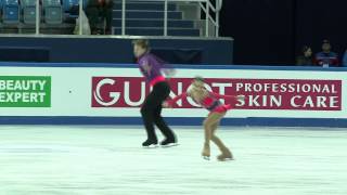 6 L FEDOROVA  M MIROSHKIN RUS  ISU Grand Prix Final 2012 Junior Pairs Free Skating [upl. by Ykroc]