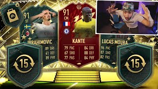 JOUVRE X20 RECOMPENSES ELITE amp 85X10  PARTY BAG  FIFA 22 [upl. by Knighton]