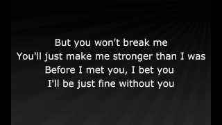 Eminem  Stronger Than I Was lyrics [upl. by Odlanir]