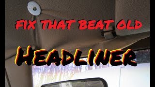 How to REPLACE YOUR HEADLINER cheap and easy [upl. by Petr]