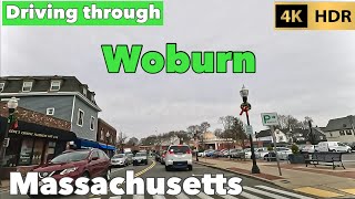 Driving Through Woburn Massachusetts [upl. by Notsa740]