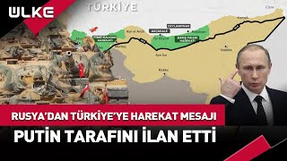 Türkiyenin Kara Harekatı Planına Rusyadan Cevap haber [upl. by Felt]