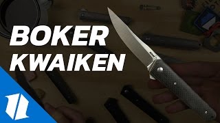 10 Boker Kwaiken EDC Knives  The Knife Table Ep1 [upl. by Aldora]