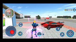 Grand Police Robot Speed Hero City Cop Robot Games Centaurus Games Gameplay [upl. by Aiuqal]