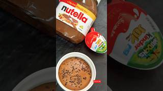 Indulgent Kinder Joy Nutella Cheesecake Recipe That Will Make Your Taste Buds Sing nutellalovers [upl. by Laenaj]