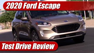 2020 Ford Escape SEL AWD Test Drive Review [upl. by Ecneret918]