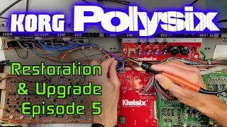 Repairing amp Restoring a Korg Polysix to Better Than New Episode 5 DiagnosticsRepair Calibration [upl. by Suiramed298]