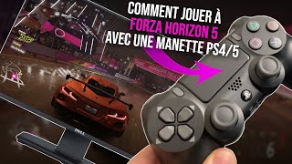 Comment jouer à Forza Horizon 5 avec une manette PS4  PS4PS5 manette Forza Horizon 5 [upl. by Abott]