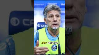 RENATO GAÚCHO FALA SOBRE ESTEVÃO futebol shorts [upl. by Labors]