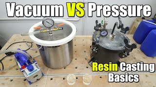 Pressure VS Vacuum  Which one is Better for Resin Casting  Resin Casting Basics [upl. by Richter]