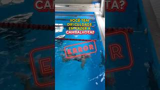 Aprenda a fazer a cambalhota😎🏊‍♂️natacao natação swim natacaobrasil natacaodicas [upl. by Leopoldeen]