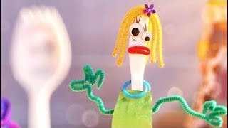 Toy story 4 Forky meets Knifey [upl. by Richelle]