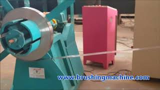 Stainless steel Coil  Strip Polishing Machine from Valgro India [upl. by Saideman]