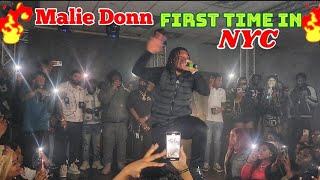 malie Donn first live performance in new York city [upl. by Rosita]