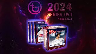 LIVE 2024 Topps Series 2 Baseball 4Box Break [upl. by Gonyea]