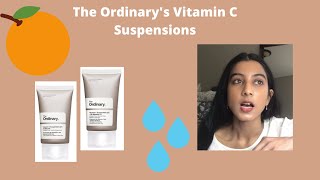 How to Properly use The Ordinarys Vitamin C Suspension [upl. by Yruam]