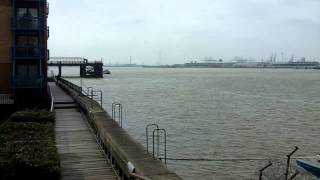 River Thames at Gravesend Kent [upl. by Cargian692]