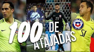 100 Atajadas de la Selección Chilena [upl. by Bashemeth]