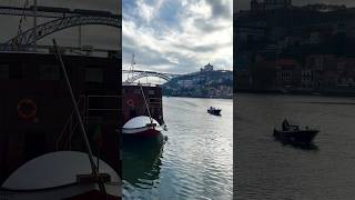 A worthy tourist trap Cruising the Duoro River in Porto Portugal 🇵🇹 shorts [upl. by Arahas960]