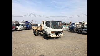 1996 Model Fuso Fighter Dumper 6D17 Engine [upl. by Boulanger]