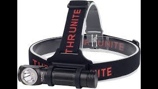 Thrunite Thrower Headlamp 18650 323 Meters [upl. by Ogaitnas]