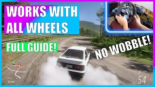 BEST WHEEL SETTINGS FORZA HORIZON 5 UPDATED Indepth Guide 900° Simulation Steering [upl. by Runkle]