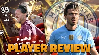 89 CENTURIONS JACK GREALISH PLAYER REVIEW  FC 25 ULTIMATE TEAM [upl. by Ahsratal]