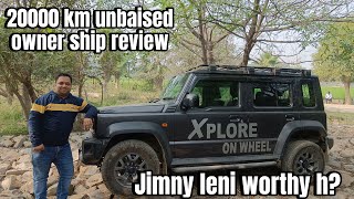 20000km jimny Manual Unbiased Owner review with problems ft ‪ABVentures‬ [upl. by Maya]