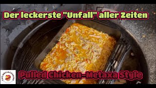 Pulled Chicken  Metaxa Styleder leckerste quotUnfallquot aller Zeiten [upl. by Stannfield]