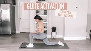 Real Time Glute Activation amp Stretching Routine  Grow Your Glutes Faster [upl. by Samira249]