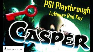 CASPER PS1 FULL 100 PLAYTHROUGH HQ  Leftover Red Key [upl. by Elleda]