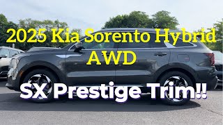 2025 Kia Sorento Hybrid The Best Midsize Hybrid SUV [upl. by Lang]