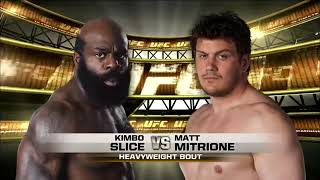 KIMBO SLICE vs MATT MITRIONE FULL FIGHTUFC [upl. by Goodspeed]