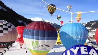 Luchtballonnen boven de Alpen [upl. by Nomsed31]