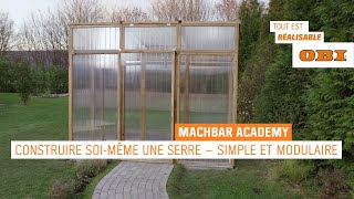 Construire soimême une serre – simple et modulaire  OBI [upl. by Ibur]