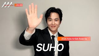 AAA 2024 LINEUP SUHO 수호  The 9th Asia Artist Awards IN BANGKOK AAA AAA2024 [upl. by Dannica]