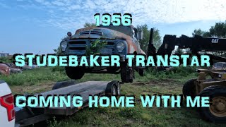 1956 Studebaker Transtar 2E12 auction retrieval [upl. by Odrarej640]