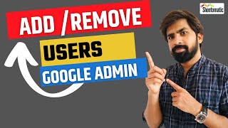 How to Add or Remove Users from Google Admin Console  Manage users in Google Admin Console Hindi [upl. by Nesaj]