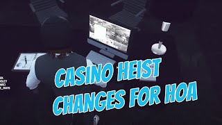 Casino Heist Changes for HOA  UberHaxorNova  GTA 5 RP NoPixel [upl. by Richara]