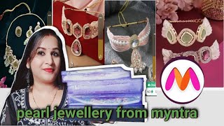 🌸Myntra🌸 jewellery haulJewellery from myntraReview [upl. by Temp]