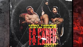 Lenny Tavarez ft Justin Quiles  La Pared 360 Official Lyric Video [upl. by Franni488]