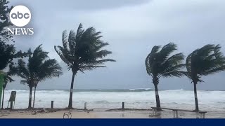 Hurricane Beryl strengthens into Category 5 storm [upl. by Judah843]