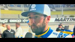 Chase Elliott  Martinsville Post Race Interview 11324 [upl. by Anilac]