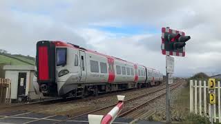 BROKEN ALARM Bertwyn Level Crossing Carmarthenshire 291024 [upl. by Erialcyram238]