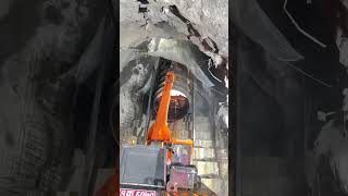 Penstock pipe welding in extreme seepage area inside Tunnel  Hydropower [upl. by Airet338]