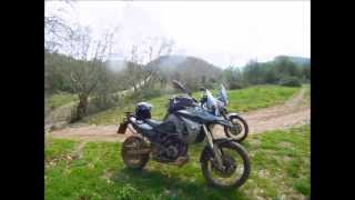 Tenere XT 660Z amp F800 GS  off road [upl. by Haropizt]