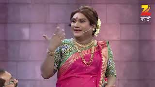 Bhau Kadam as Nana Patekars house Maid  Chala Hawa Yeu Dya  Comedy Show ZEE5Comedy [upl. by Rabma107]